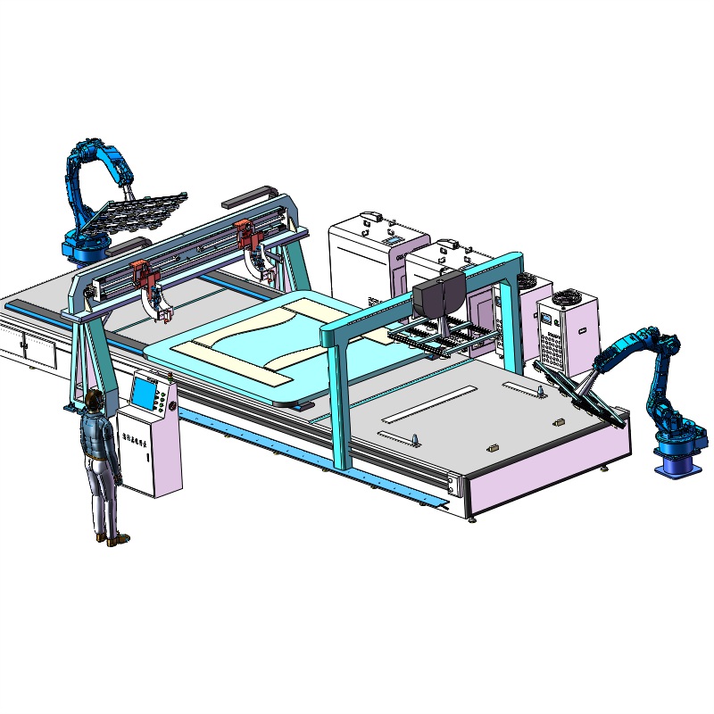 天窗智能拼板焊接