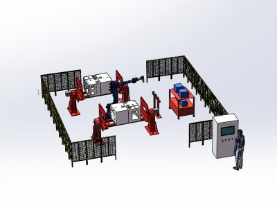 充氣柜機(jī)器人螺柱焊接